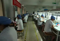 Production line at UNION TEAM ELECTRONICS