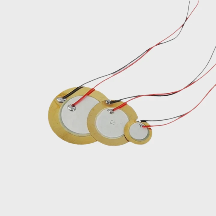 Piezo Ceramic Disc Wire