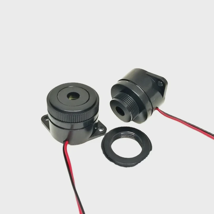 12V 24V Continuous Intermittent Piezo Buzzer