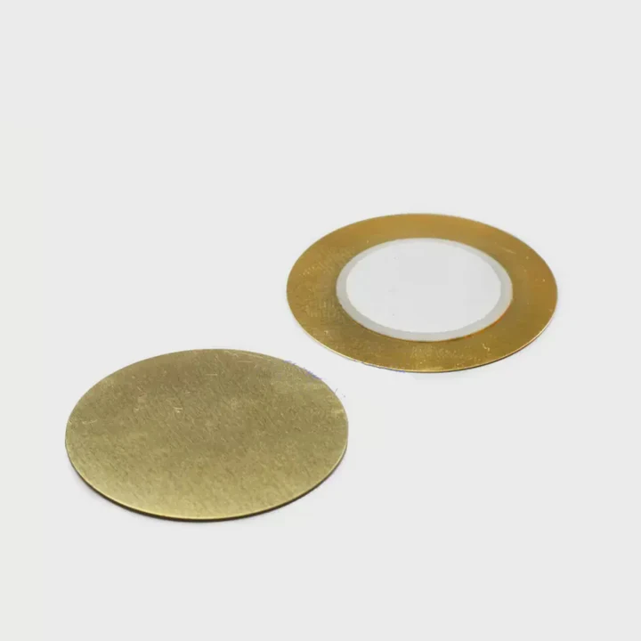 27-50Mm Piezo Ceramic Discs With Wires