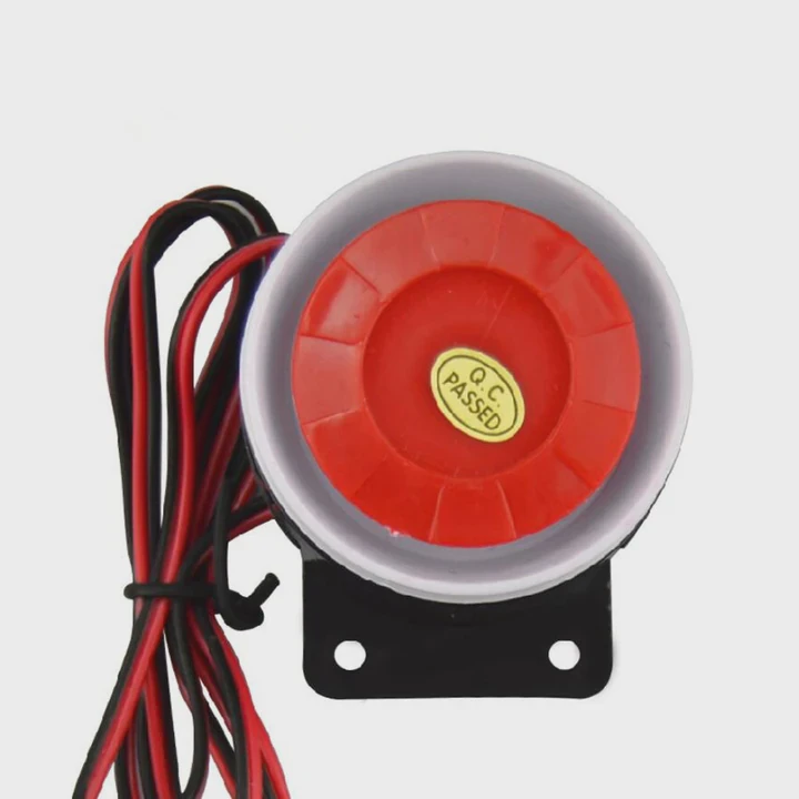 12V Wired Piezo Burglar Alarm Buzzer